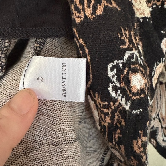 Coldwater Creek Black and White Patterned Jacket - Picture 4 of 6